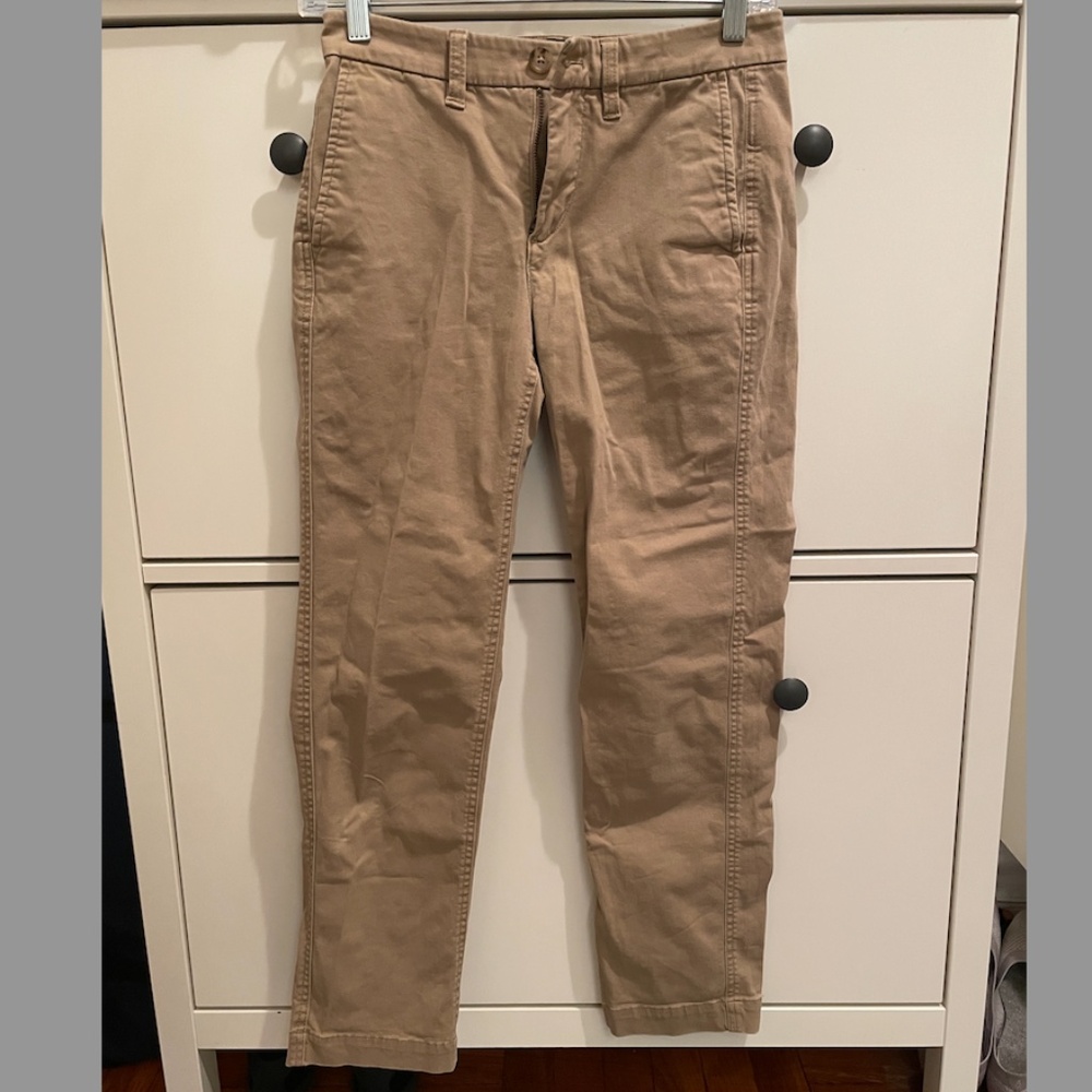 Tan J.Crew High-Rise Girlfriend Chino Pant Size 00